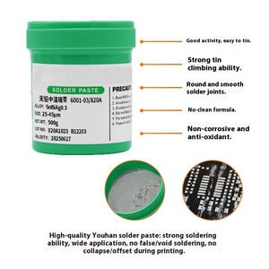 <span class=keywords><strong>Pasta</strong></span> Saldante Ecologica Senza Piombo 0.3 a Media Temperatura No-Clean con Argento per Sigillante Adesivo per Chip SMT - Product Image 3