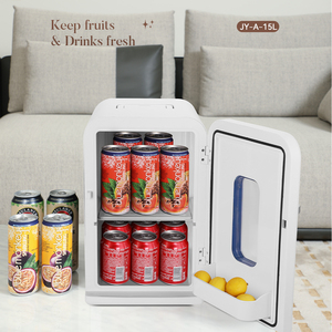 Réfrigérateur portable 15L en mousse ABS PU double température, silencieux, pour voiture, maison, bureau, chambre à coucher, bière, nourriture, médicaments - Product Image 2