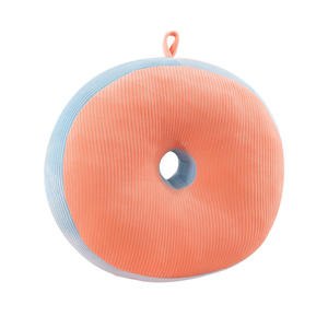 Nouveau coussin de chaise de bureau doux PP coton macaron beignet jouet en peluche innovant oreiller en peluche coloré - Product Image 1
