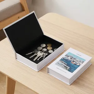 Set of 2 Decorative Fake <b>Book</b> Storage <b>Boxes</b>, Photo <b>Book</b> Style Customizable to Your Needs - Product Image 2