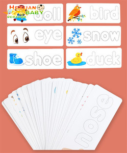 Giochi di Scramble di Parole 26 Lettere dell'Alfabeto Inglese Apprendimento Precoce Esercizi di Ortografia per Bambini Giocattoli in Legno - Product Image 5