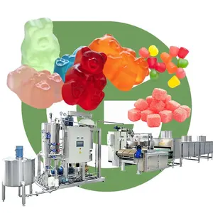 Agar Gelatine Gummy Großformat ige Kaution Agar Candy Eyes Gelee Obst Produktions linie Make Machine