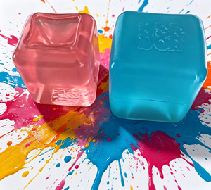 Needoh Squishy <span class=keywords><strong>Nice</strong></span> Ice Square Toy Pinch Ice Cube Squeeze Toy TPR Needohs Maltose Release Stress Emotions Needoh Cube - Product Image 2
