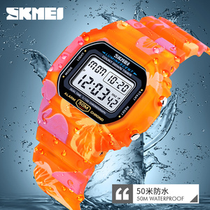 Skmei 1627 Bán Chạy Nhất Đồng Hồ Thể Thao Nữ Trắng Nam Và Nữ Cặp Đôi Đồng Hồ Đeo Tay Kỹ Thuật Số Tương Tự - Product Image 5