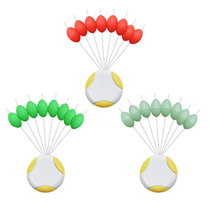 Accessori per attrezzatura da pesca con perline galleggianti in gomma siliconica Bobber slip tappi per una migliore esperienza di pesca - Product Image 1
