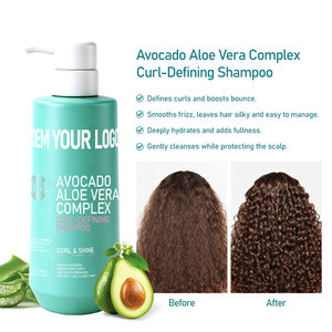 Pallamina – <span class=keywords><strong>Shampoing</strong></span> Définisseur de Boucles à l'Avocat et à l'Aloe Vera, Marque Privée OEM, pour <span class=keywords><strong>Cheveux</strong></span> Bouclés, <span class=keywords><strong>Ondulés</strong></span>, Secs et Frisés – Fournitures de Soins Capillaires en Gros - Product Image 4