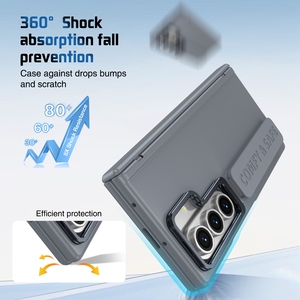 <span class=keywords><strong>Coque</strong></span> Téléphone Antichoc à Couverture Intégrale 360 avec Protection d'Écran, Support Caméra et Porte-Bracelet pour <span class=keywords><strong>Samsung</strong></span> <span class=keywords><strong>Galaxy</strong></span> Z Fold 3 4 5 6 7 - Product Image 2