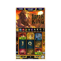 IGS Games Phoenix kemampuan vertikal, papan permainan 5 in 1, mesin Video Multigame 5V colokan US untuk usia 8 +