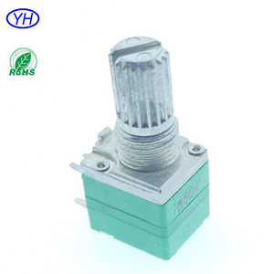 Haute qualité RV097 RK097 1k 2k 5k 10K 100k ohm 9mm 5 broches potentiomètre rotatif unique avec interrupteur - Product Image 4