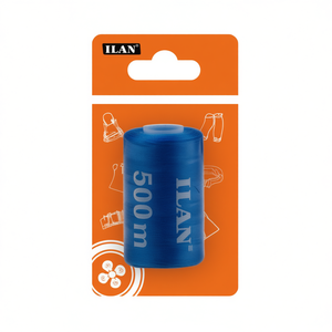 Filo da cucito Ilan 500m colore 33 per macchine da cucire e cucito a mano - Product Image 2