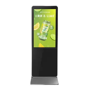 42 pulgadas I3 Ultra alto brillo Lcd pantalla táctil de pie reproductor de publicidad información quiosco de autoservicio