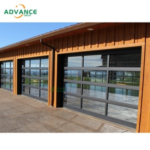 Affichage de qualité supérieure de <span class=keywords><strong>porte</strong></span> de <span class=keywords><strong>garage</strong></span> <span class=keywords><strong>sectionnelle</strong></span> en verre de salle d'exposition haut de gamme pour les concessionnaires de voitures de luxe - Product Image 5
