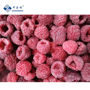 Iqf Raspberry Sinocharm New Crop Wholesale Whole IQF Raspberry Fruits Frozen Raspberry