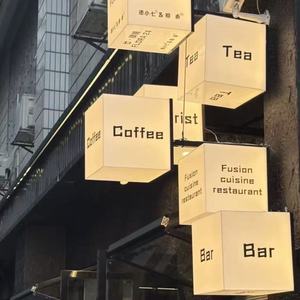 Customized Minimalist Fashionable RGB Rectangle Acrylic Stainless Steel Lightbox Billboard Indoor/Outdoor Advertising <strong>Box</strong> for - Product Image 6