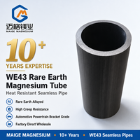 Tube en alliage de magnésium Maige WE43, résistant à la chaleur, sans soudure, poli satiné, certifié ISO9001:2015 pour l'automobile