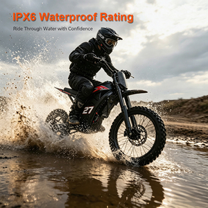 <span class=keywords><strong>Moto</strong></span> électrique tout-terrain pour adultes, motocross, 3200W, <span class=keywords><strong>Moto</strong></span> Electrica <span class=keywords><strong>Cross</strong></span> 48V, alliage d'aluminium, Enduro Dirtbike, IPX4, capacité de montée de 55 degrés - Product Image 4