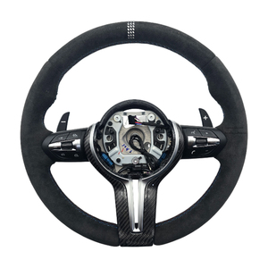 พวงมาลัยรถยนต์สำหรับ BMW 3 5ชุด F10 F30 F90 F01 F12 M3 M6 E90 Z4 X1พวงมาลัยรถยนต์ X6 - Product Image 1