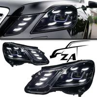 Faros Delanteros Zhen Ao RSJ para Mercedes-Benz Clase E W212 2009-2013, LED DRL 25W 6000LM 5000K Blanco Cálido 24V OE A2069063700, Nuevos