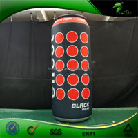 Bouteille LED gonflable personnalisée, modèle gonflable publicitaire durable pour la promotion de la marque