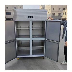 Réfrigérateur à deux portes de conception américaine, équipement de cuisine commerciale, réfrigérateur en acier inoxydable pour restaurant - Product Image 3