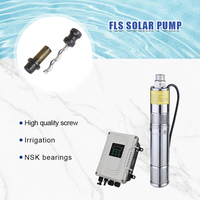 Pompe à eau pour puits profond Pompe à eau solaire submersible de 3 pouces Pompe à eau solaire pour l'irrigation par forage