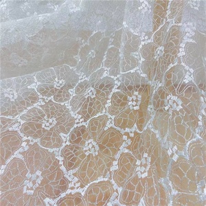 Chất Lượng Tốt Thêu <span class=keywords><strong>Net</strong></span> Shining Mô Hình Bướm Polyester Tulle Sequin Ren Vải 100% Polyester - Product Image 5
