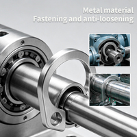 304 Stainless Steel External Circlip for Shaft Retaining Ring DIN471 Snap Ring M6-M30 Bright Passivated Finish