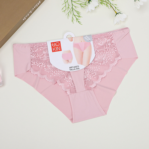 UOKIN-Calzoncillos de algodón de cintura media para mujer, ropa interior de tela de nailon de alta calidad - Product Image 4