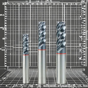 Fraise à queue en carbure Easy Cool ZHiSheng D1-D20 à 2 dents, revêtement AlTiN, angle de hélice 30° pour machine de gravure, fraisage HRC65 - Product Image 4