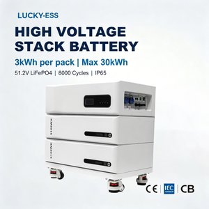 Armoire de stockage d'énergie empilable pour batterie solaire résidentielle - Product Image 3