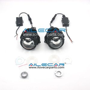 Ailecar โปรเจคเตอร์แอลอีดี3นิ้ว75W 75W ถ้วย J80สะท้อนแสงคู่เจาะ H7ไฟหน้าเลเซอร์สำหรับรถยนต์ - Product Image 6