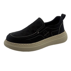 Chaussures pour hommes, chaussures en toile respirantes décontractées d'été, style sport rétro, chaussures plates à semelle souple pour hommes, style vieux Pékin. - Product Image 5