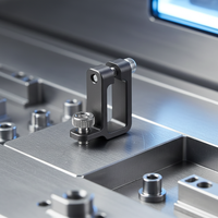 Pince de câble pour caméra Etri CNC en acier inoxydable et aluminium 6061, usinée CNC, pour connexion caméra-moniteur