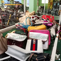 Fournisseur Chinois Sacs d'Occasion Mixtes en Balle 45kg Sacs à Main de Marque pour Femmes Sacs à Main Solides pour Dames en Balles d'Italie