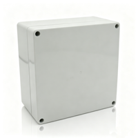 Boîtier de câblage électrique en plastique ABS PC personnalisable, approuvé ROHS, IP65, étanche à la poussière, pour les boîtiers d'outils électroniques
