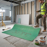 Tapis de protection temporaire pour chantiers de construction, feuille de protection de sol imperméable