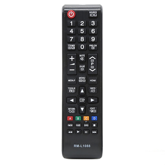 New Replacement RM-L1088 Universal IR Remote Control for All Samsung LED QLED UHD SUHD HDR LCD HDTV 4K 3D Smart TV