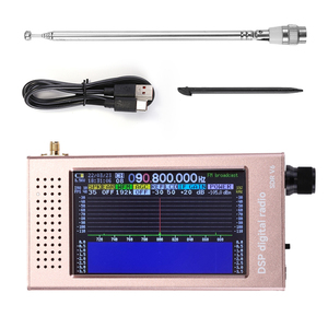 Radio <span class=keywords><strong>SDR</strong></span> DSP V6, Demodulación Digital, Onda Corta, <span class=keywords><strong>FM</strong></span>, MW, SSB, CW, Receptor de Radio HAM con Pantalla, Sin Fuente de Alimentación - Product Image 1