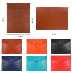 <span class=keywords><strong>Borsa</strong></span> Portadocumenti in Pelle PU GF A4 Verticale Orizzontale, Custodia per Ufficio, Cartella Portadocumenti Personalizzabile con Logo per Contratti, Fatture, Tablet, Documenti - Product Image 4