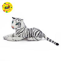 Nuevo producto, simulación de Tigre, juguetes de peluche, Animal de peluche, tigre blanco de peluche