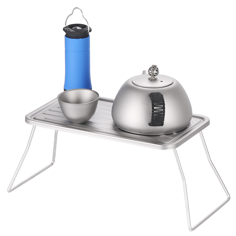 Титановая сетка для барбекю на древесном угле с складными ножками для кемпинга, пляжа, пикника, мяса, барбекю, Настольный