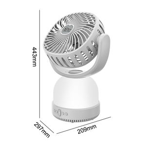 Ventilateur <span class=keywords><strong>de</strong></span> bureau BT personnalisable Sing-e ZQS-F802 avec haut-parleur, lumière ambiante LED, radio FM, prix <span class=keywords><strong>d</strong></span>'usine, livraison rapide - Product Image 2