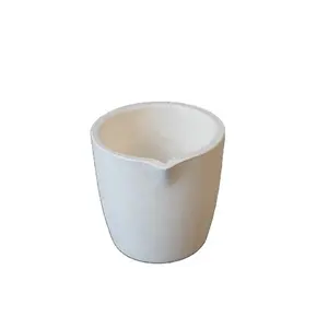 XTL sintyron Wholesales heat resisting refractory clay gold melting crucibel pot with spout