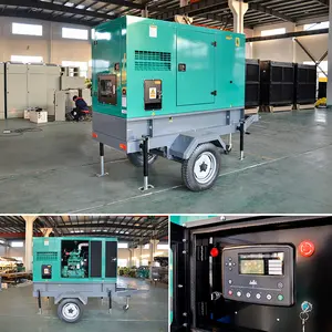 Generatore diesel insonorizzato 20kva con generatore diesel Cummins 4B3.9-G11 20kva super silenzioso 16kw