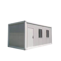 Casa Container Impermeabile Smontabile 20ft, Edificio Modulare Prefabbricato per Ufficio e Alloggio