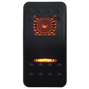 Interrupteur à bascule momentané 12V 20A pour voiture et bateau, 5 broches SPST (ON) OFF, bouton simple, éclairé par LED, pour Arb Carling 4x4, remplacement étanche - Product Image 5