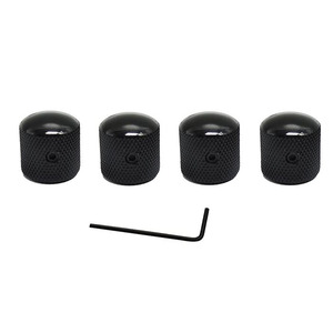 Wholesale Black Metal <strong>Knob</strong> <strong>Volume</strong> <strong>Tone</strong> Control <strong>Knobs</strong> Electronic Rotary Potentiometer <strong>Knob</strong> for Electric Guitar Bass - Product Image 5