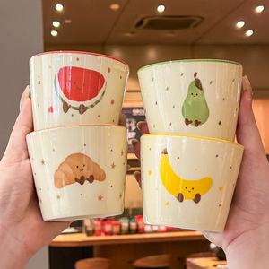 Tazza in Ceramica M Carina con Design a Frutta e Cartoni Animati in Stile Americano, Regalo per Uso Domestico, Tazza per Caffè e Colazione - Product Image 3