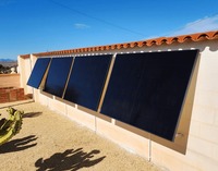 Panneau solaire bifacial HBOWA N-Type 640W à double verre, haute efficacité, 132 cellules monocristallines demi-coupées, module photovoltaïque PV 615W-640W