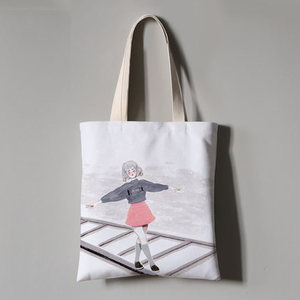 Custom Logo <b>Canvas</b> Tote Bag with Zipper Closure Custom Color Wholesale High Quality Reusable Cotton Shopping Bag - Product Image 2